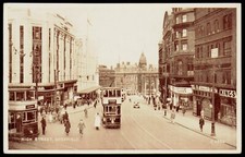High Street Sheffield Postcard