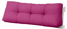 Cuscini per Pallet Euro Schienale 20 cm di spessore, Amaranto, 120 x 40