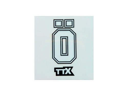 Adesivo ohlins ttx - adesivo, bianco