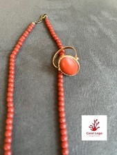 Collana E Anello Di Corallo