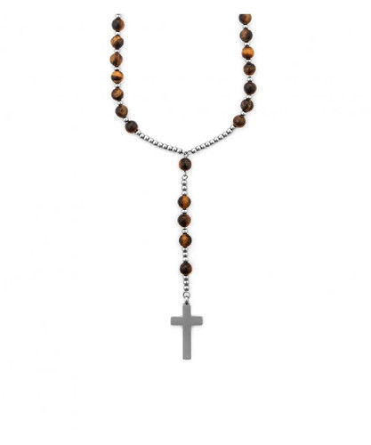 Collana uomo rosario - collana,