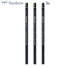 Tombow MONO 100 Matita in Legno • F • Set di 3