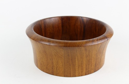 Ciotola design teak scan look - ciotola,