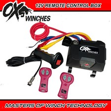 OX WINCH 12V WIRELESS WINCH CONTROL BOX SYSTEM COMPLETO - NUOVO DESIGN COMPATTO