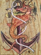 Dipinti su legno mare