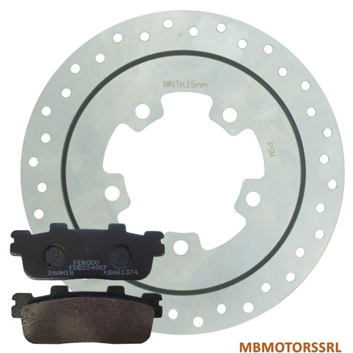 Disco freno posteriore - disco,