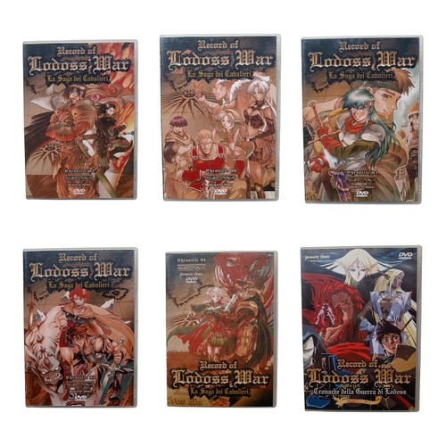 Dvd record of lodoss war - *hh*,