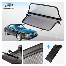 Frangivento per Saab 900 Classico (1987-1994) - Pieghevole - Nero