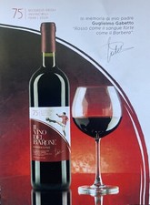 Grande Torino Calcio bottiglia Vino da collezione 75’ Ann Superga Firma Gabetto