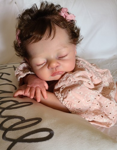 Bambola reborn baby seren - seren, di