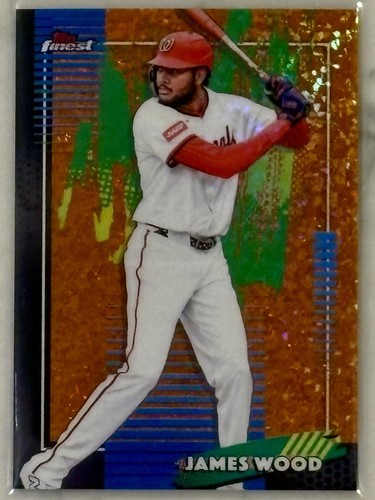 2026 topps finest james wood - james,