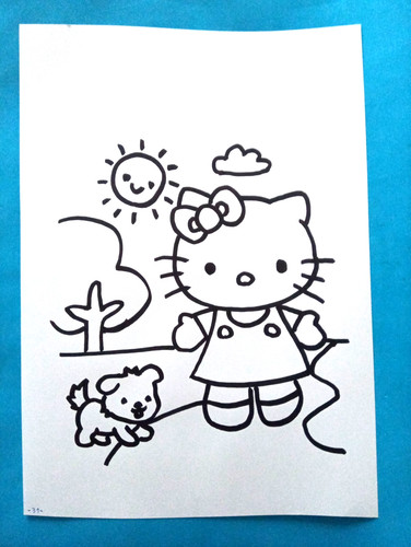 Disegno hello kitty a - disegno,
