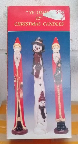 Candele natale vintage - vintage, x