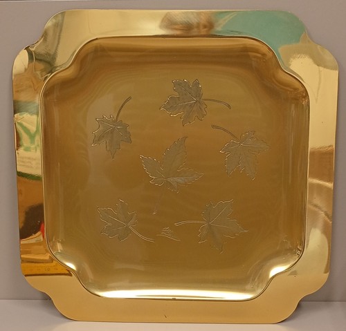 Vassoio ottone vintage - ottone,