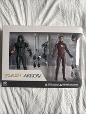 2016 DC Collectibles MISB 6" Modellino The Flash & Arrow in Arrowverse CW