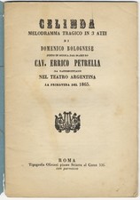 Libretto Errico PETRELLA /