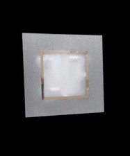 Plafoniera In vetro bianco