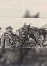 Borsa Militare da Cavallo Tedesca Tasche für pferdegasmaske German Ww2
