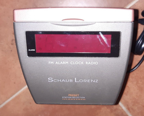 Schaub lorenz alarm clock - schaub,