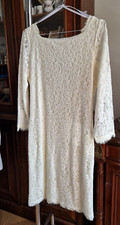 👗 Abito Diane Von Furstenberg Panna Bianco Tg 44 nuovo