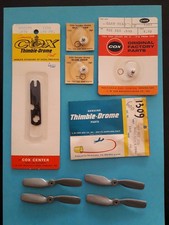 lotto ricambi e accessori per motore aeromodello Cox Tee Dee 010