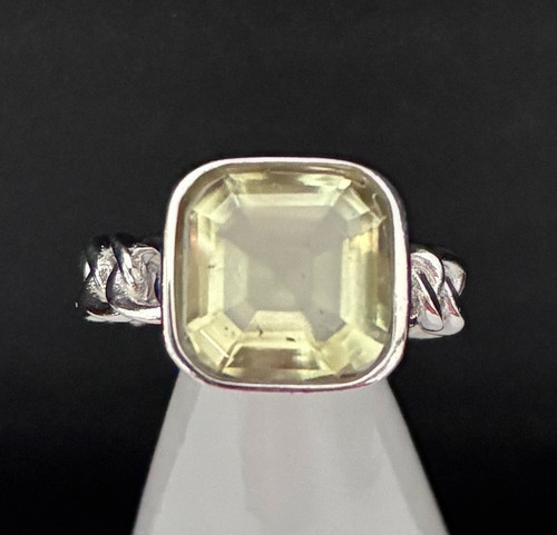 Anello tektite vetro - anello, vetro/oro