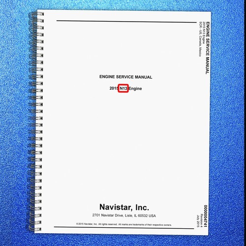 International n13 2015 - 2015, spec
