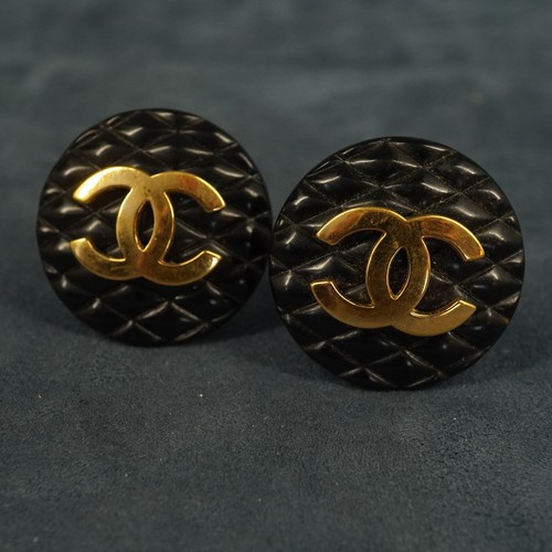 Orecchini vintage chanel tono - orecchini,