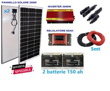 KIT FOTOVOLTAICO  GIORNALIERO