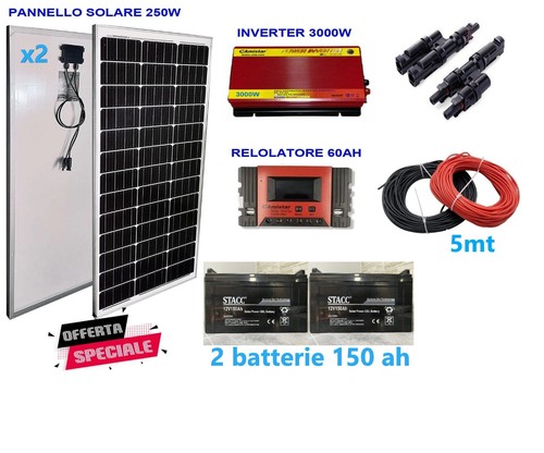 Kit fotovoltaico giornaliero - fotovoltaico,