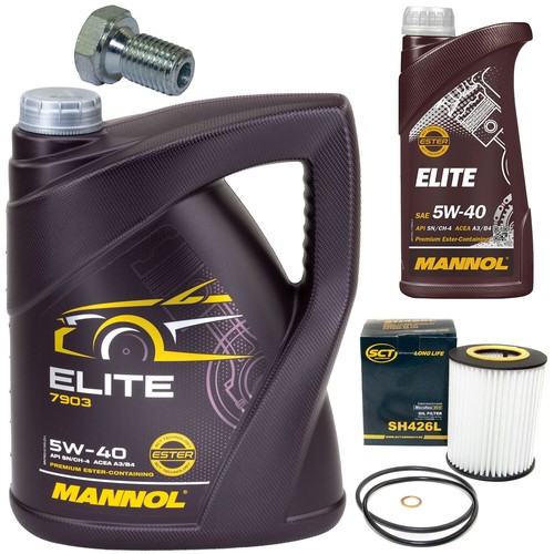 Olio motore set - motore, 5w40