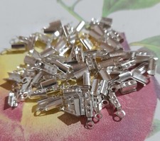 40 PEZZI CHIUSURE PER COLLANE E ALTRA BIGIOTTERIA HOBBY CREATIVI HANDMADE NUOVE