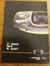 2958 CARTOLINA PUBBLICITARIA NOKIA N-GAGE TI PIACE FARE LA SPIA