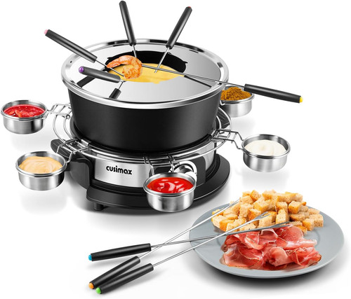Set fonduta elettrica con - fonduta,