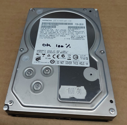 Hitachi hds722020ala330 tb - hitachi, 2
