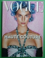 VOGUE ITALIA magazine September 2016 Settembre 793 Haute Couture VANESSA AXENTE