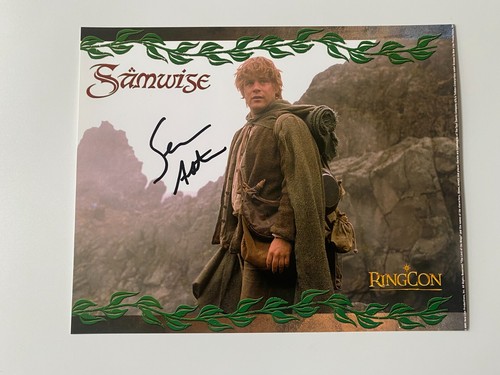 Sean astin autografo firmato - sean,
