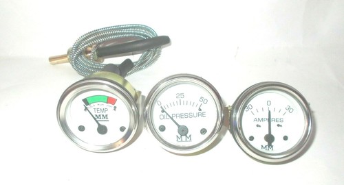 Kit manometro temperatura - manometro, olio