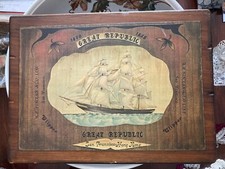 Quadri stampa su legno, velieri