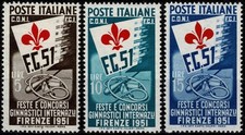 1951 ITALY REPUBLIC SERIES