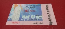 BIGLIETTO LAZIO ROMA 1993/94