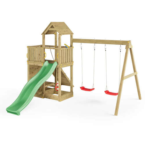 Parco giochi con - , e