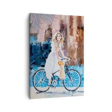 Quadro su Tela 50x70cm Ragazza