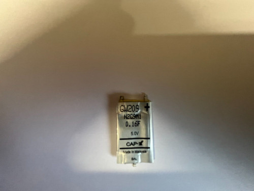Capxx gw209 farad - farad, v