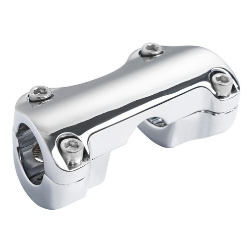 Chrome handlebar riser - 1, 1/4''