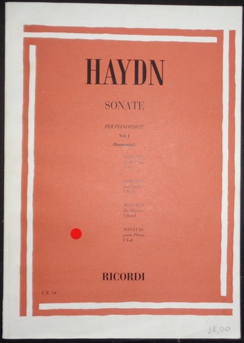 Haydn sonate per pianoforte - haydn,