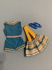 Abito Skipper  ( Barbie) Vintage “Rik Rak Rah “ del 1970 Completo!