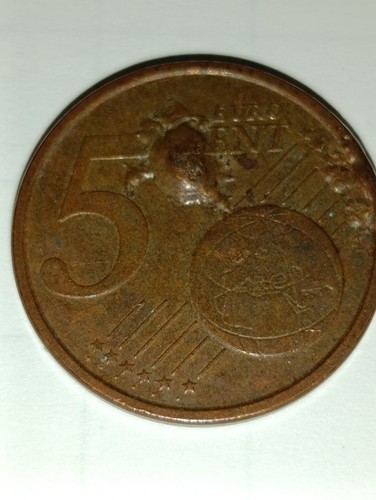 Moneta centesimi di euro - moneta, 5