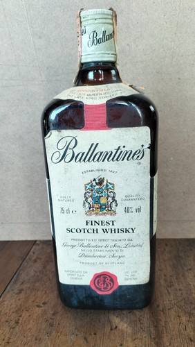 Ballantines finest scotch - finest,