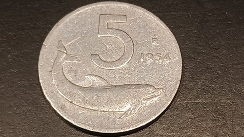 Moneta rara lire del - moneta, da